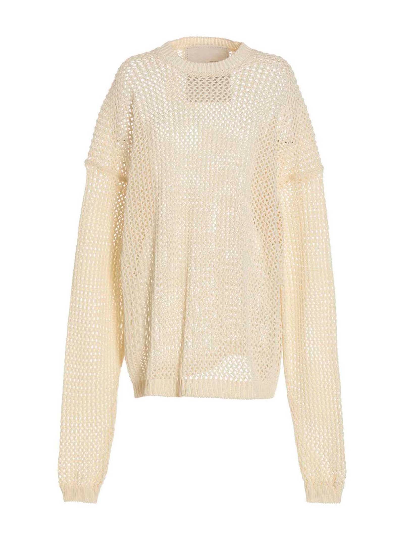 RAMAEL White Cotton Short Dress