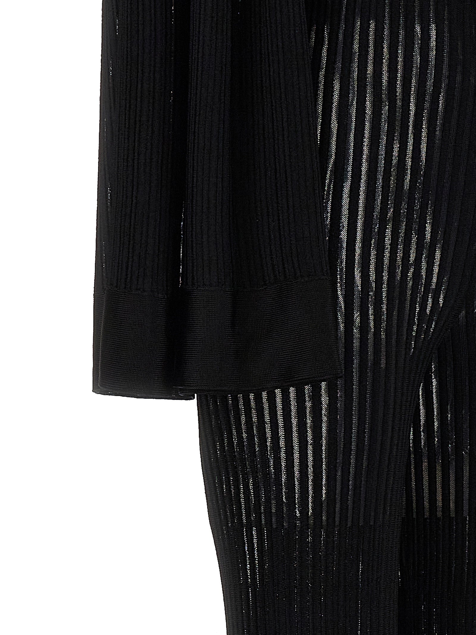 ANTONINO VALENTI Black Viscose Jumpsuit