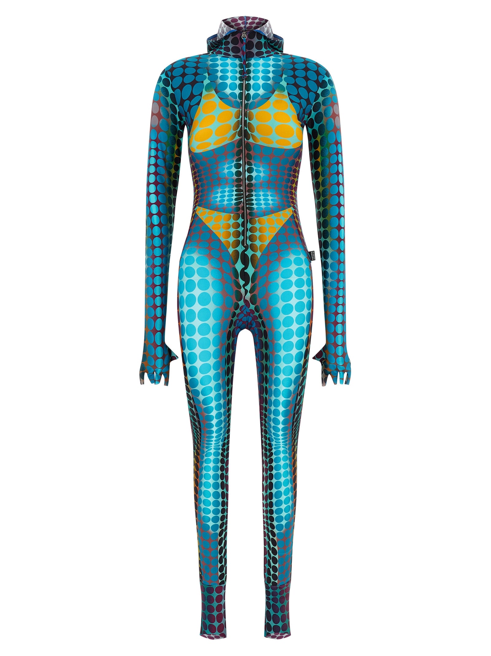 Jean Paul Gaultier Multicolor Polyamide Jumpsuit