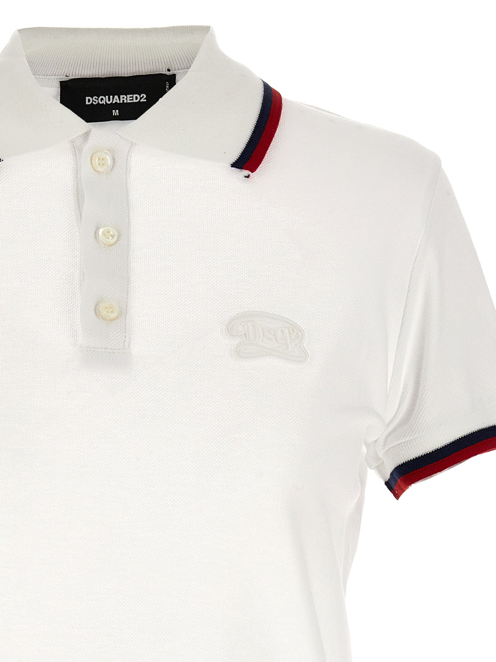 Dsquared² White Cotton Short Dress