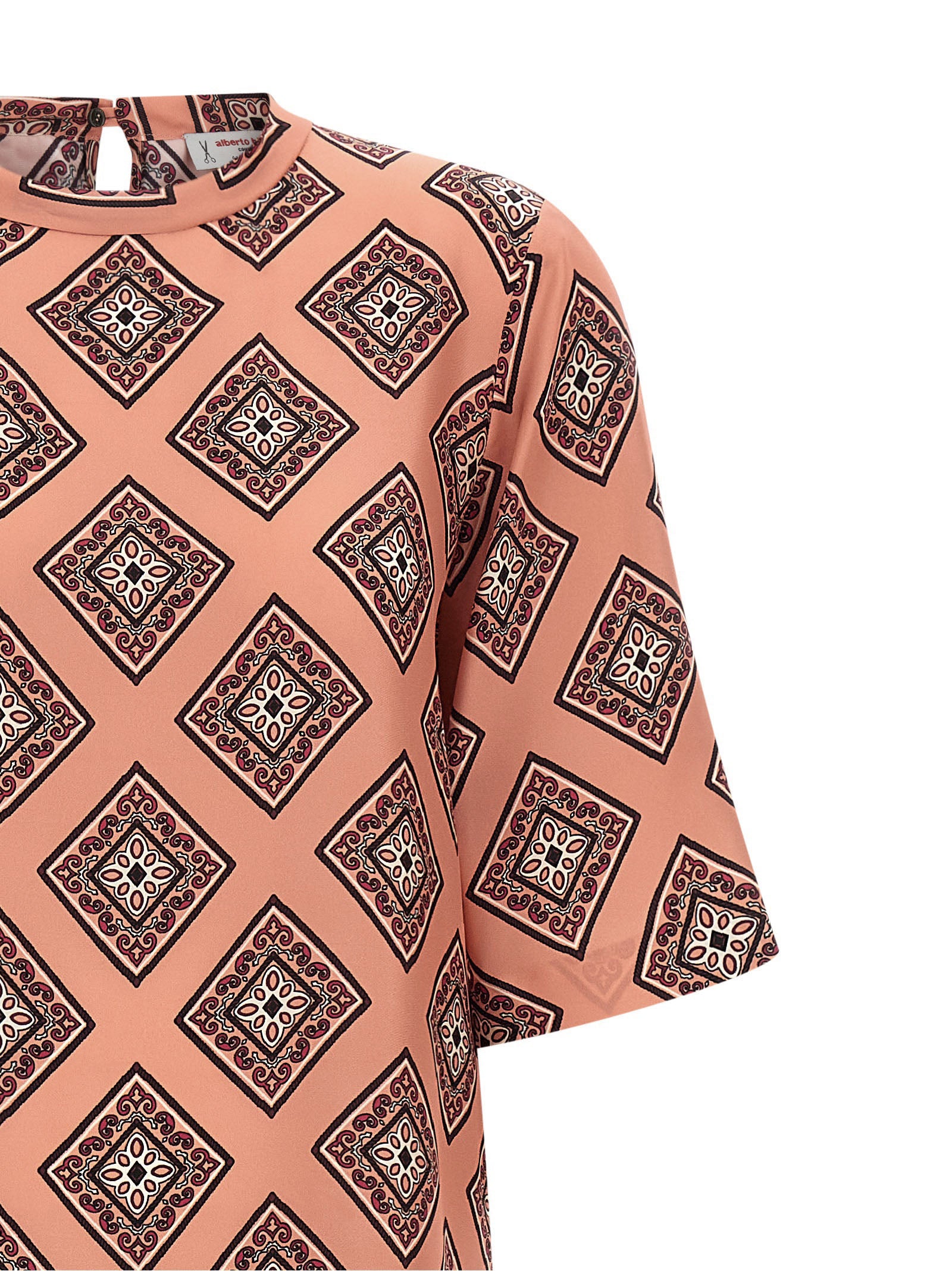 Alberto Biani Multicolor Silk Long Dress