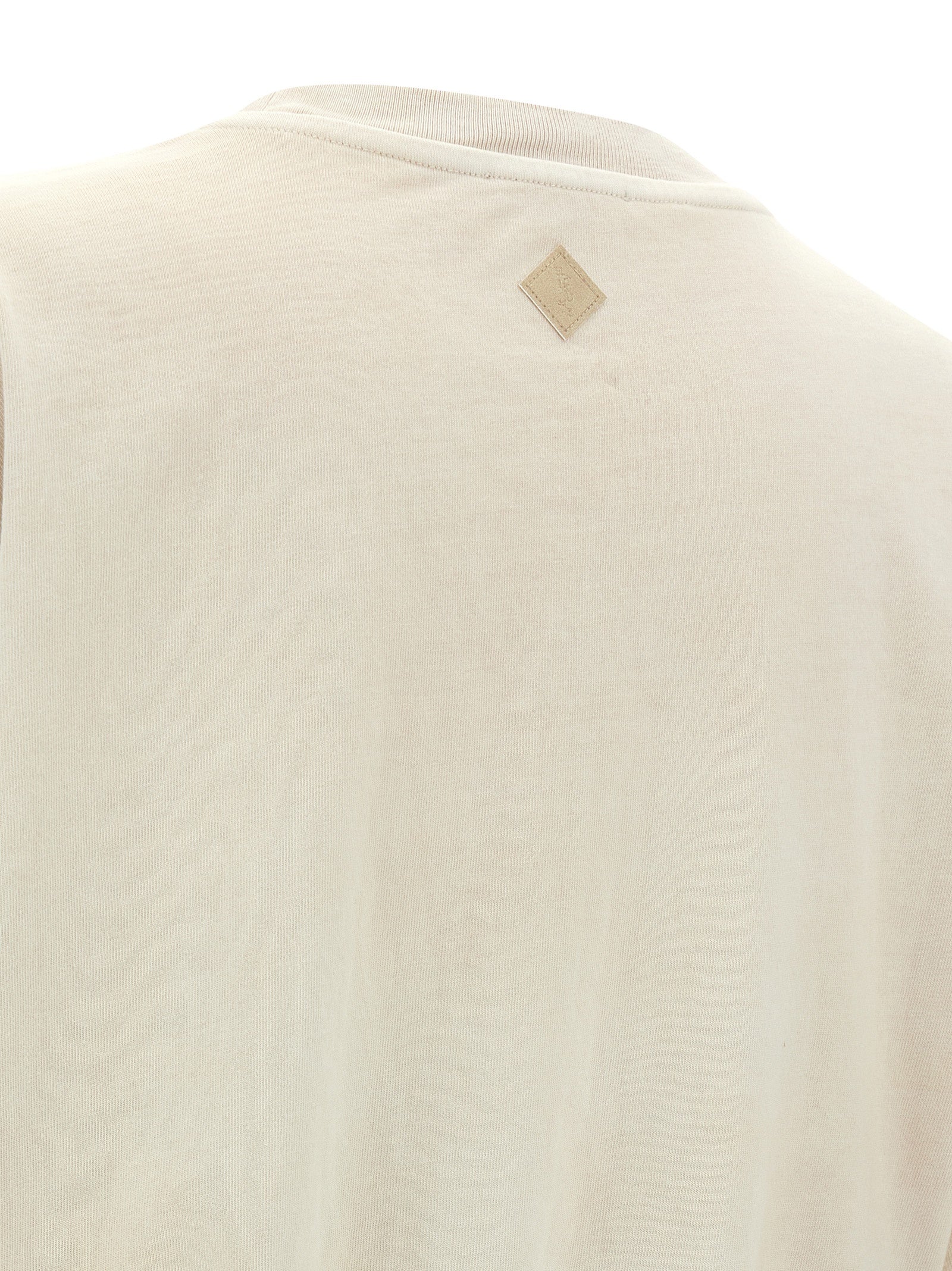 Haikure Beige Cotton Long Dress