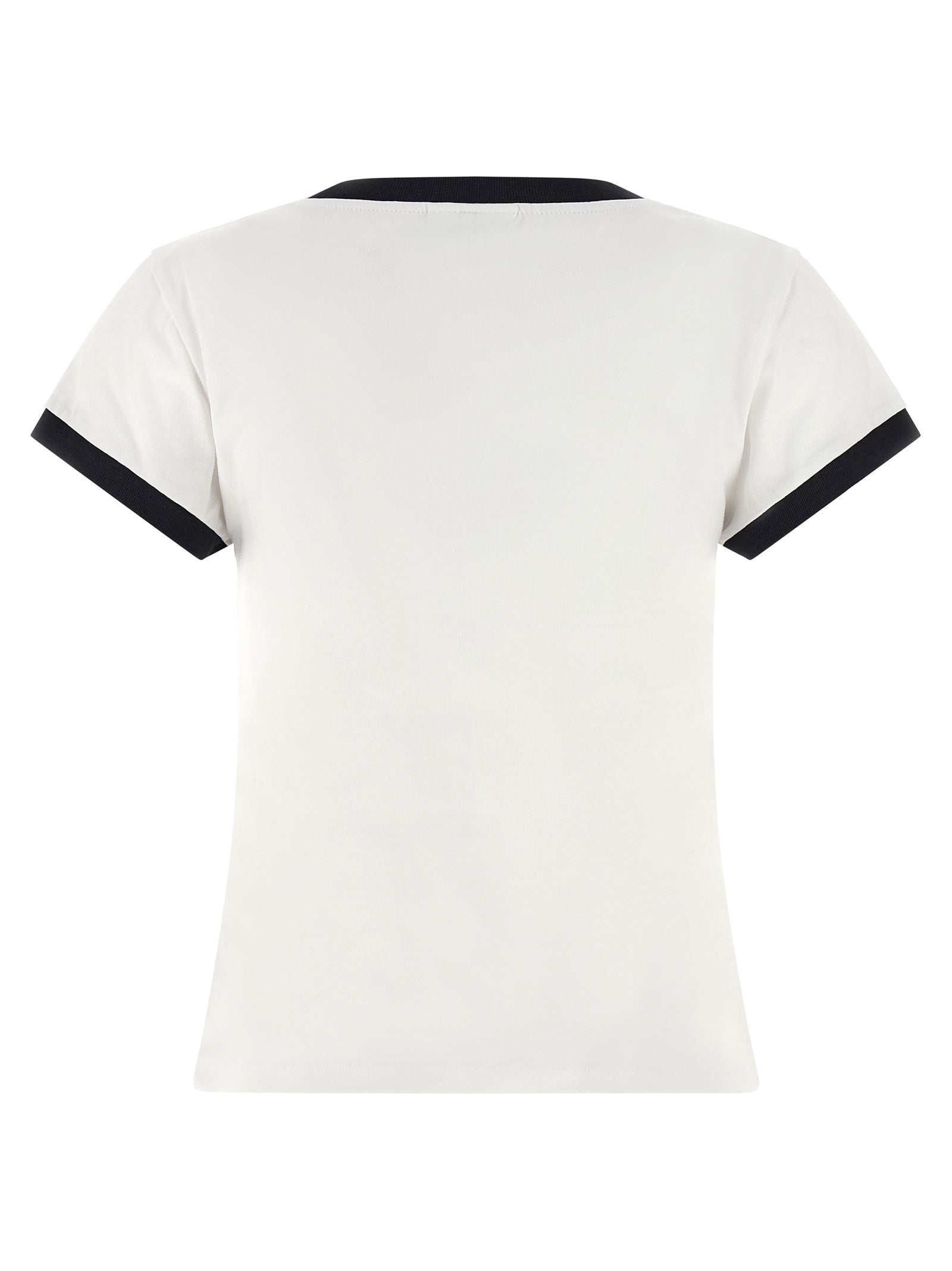 Ganni White Organic Cotton T-Shirt