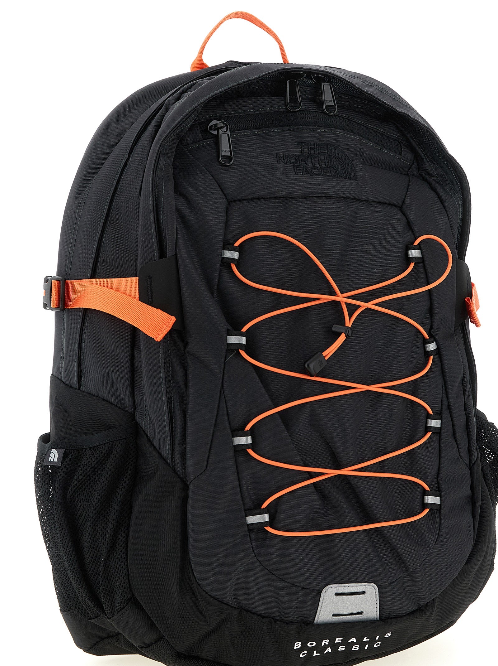 Gray Nylon Backpack