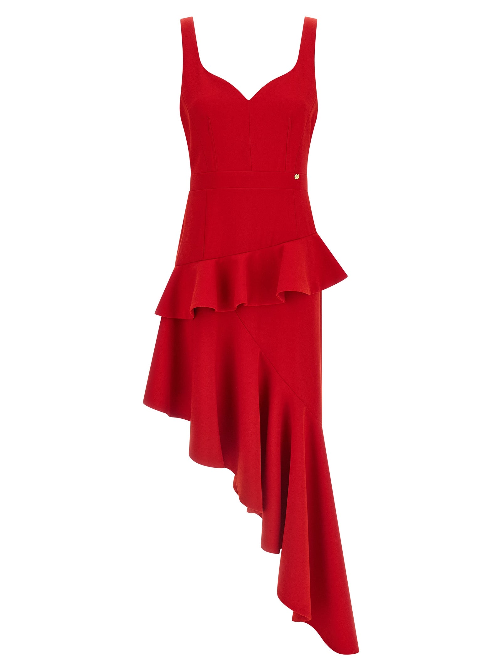 CATALINA Multicolor Polyester Midi Dress