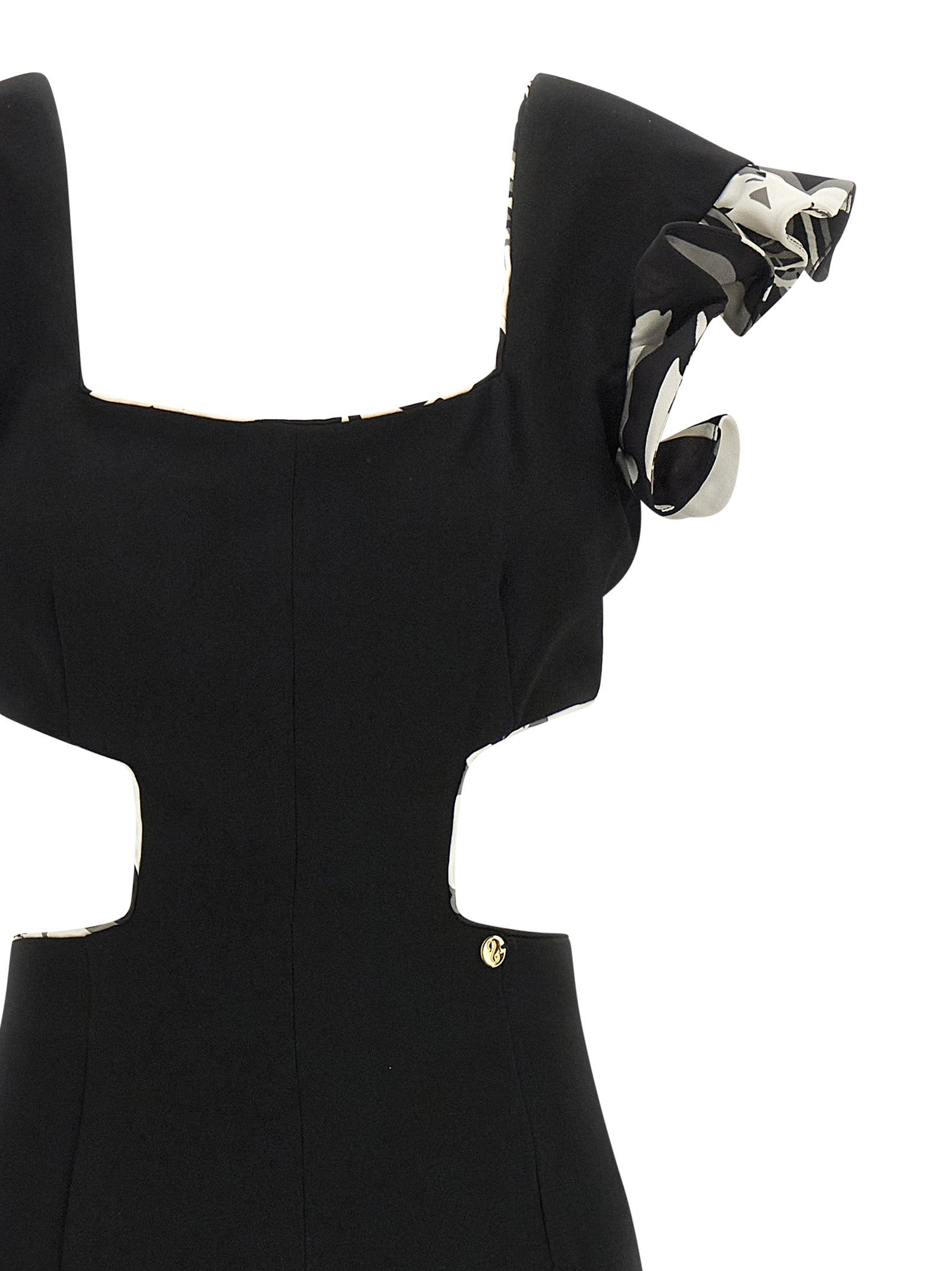 CATALINA Black Polyester Jumpsuit