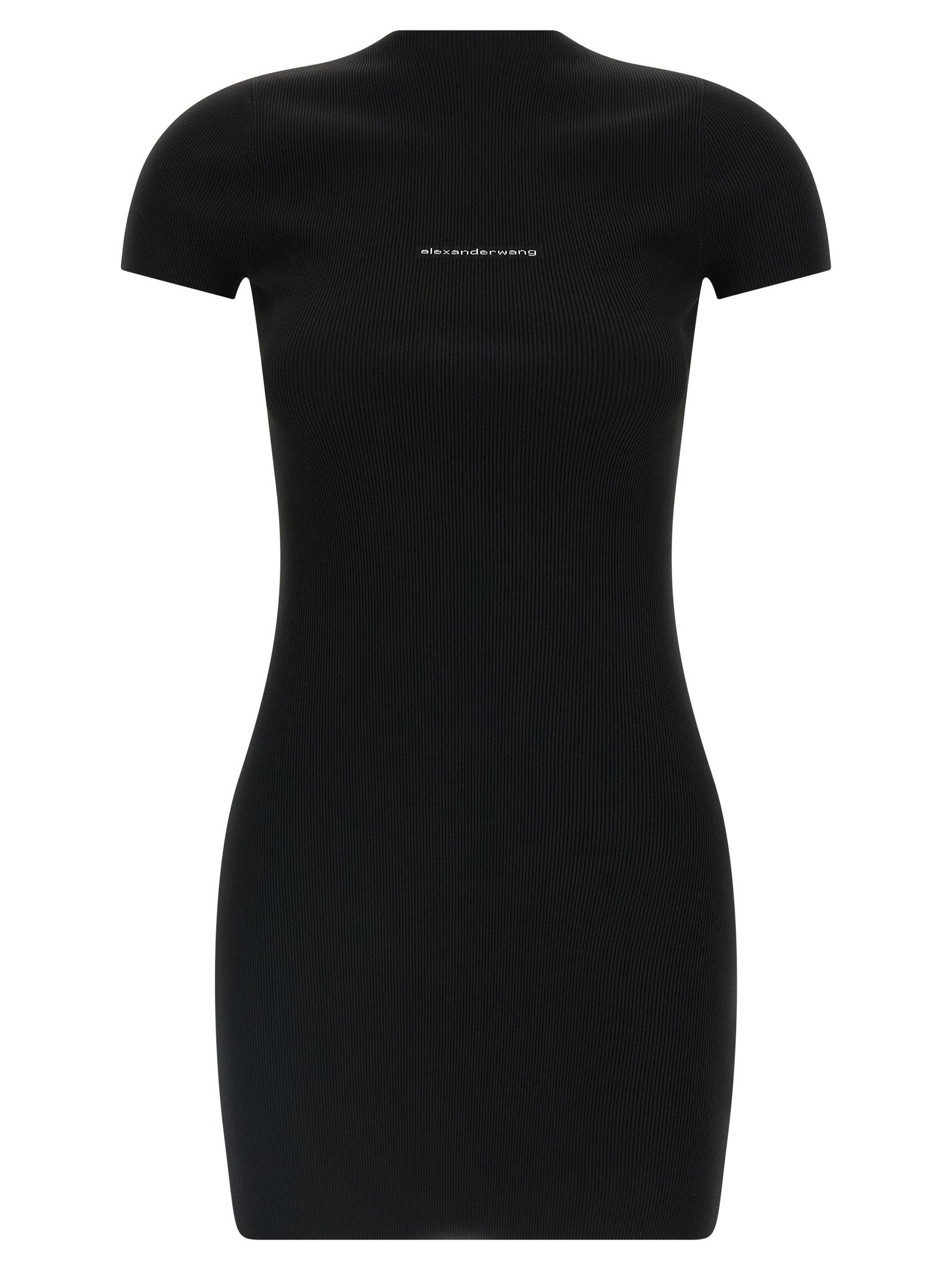Alexander Wang Black Polyamide Short Dress