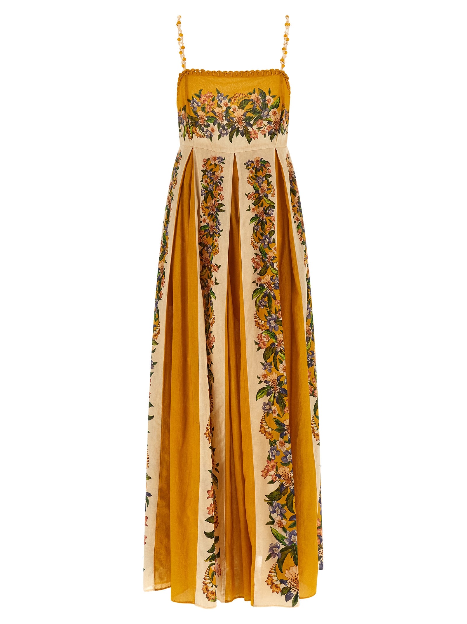 FARM RIO Bicolor Viscose Long Dress