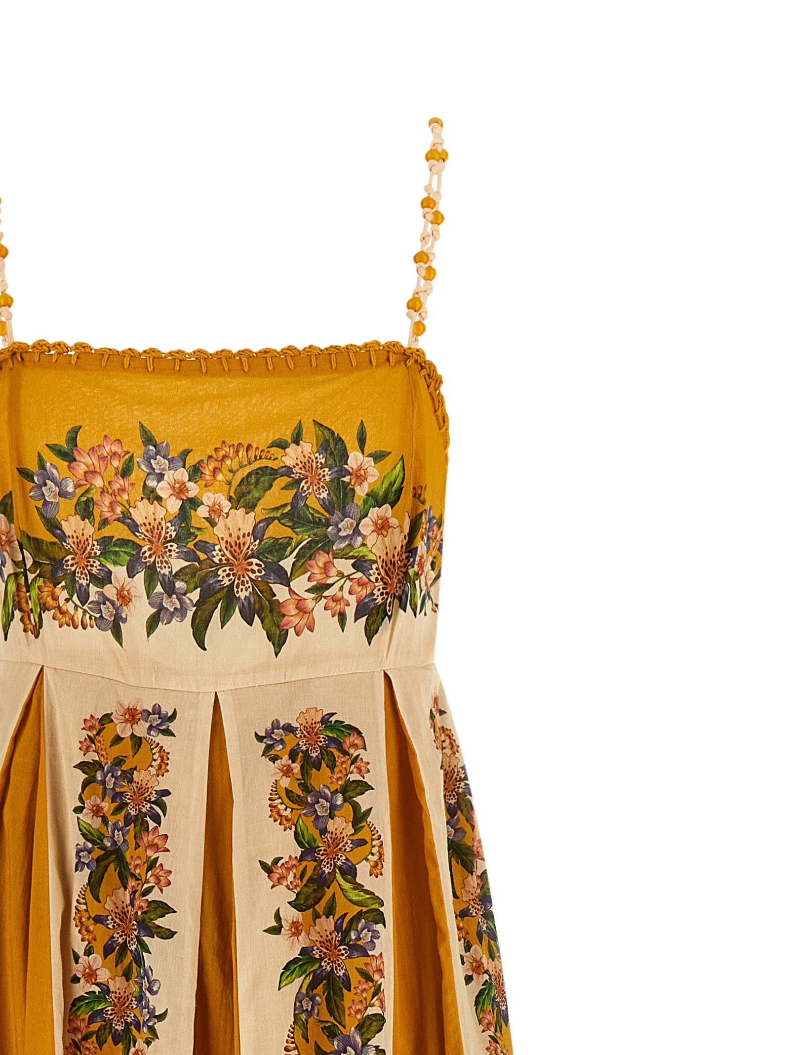 FARM RIO Bicolor Viscose Long Dress