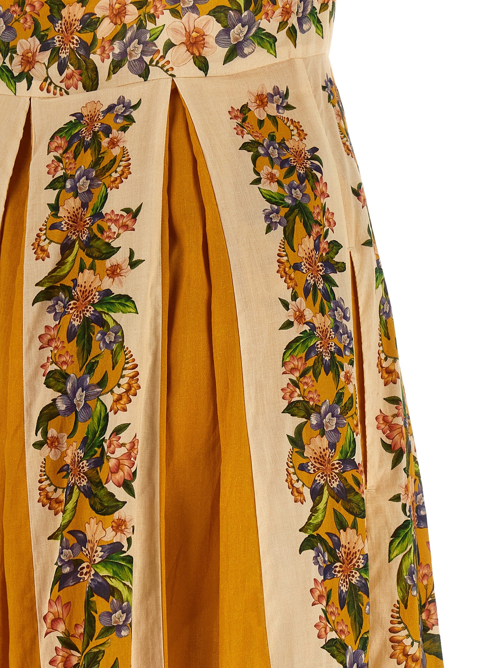 FARM RIO Bicolor Viscose Long Dress