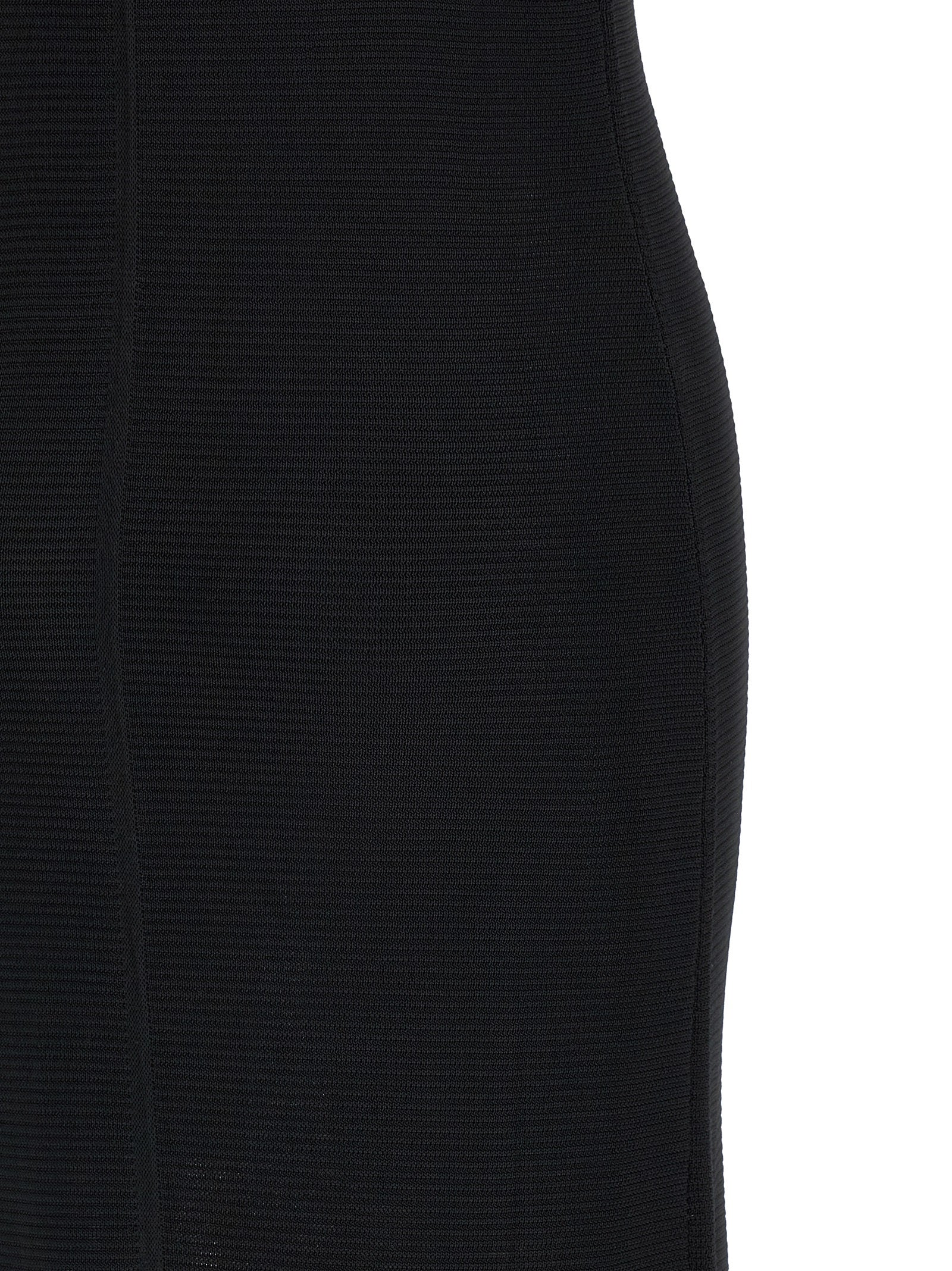 Loulou De Saison Black Viscose Long Dress