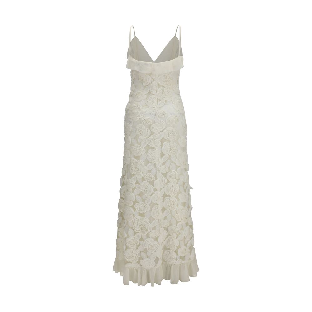 Nissa Beige Polyester Cocktail Dress