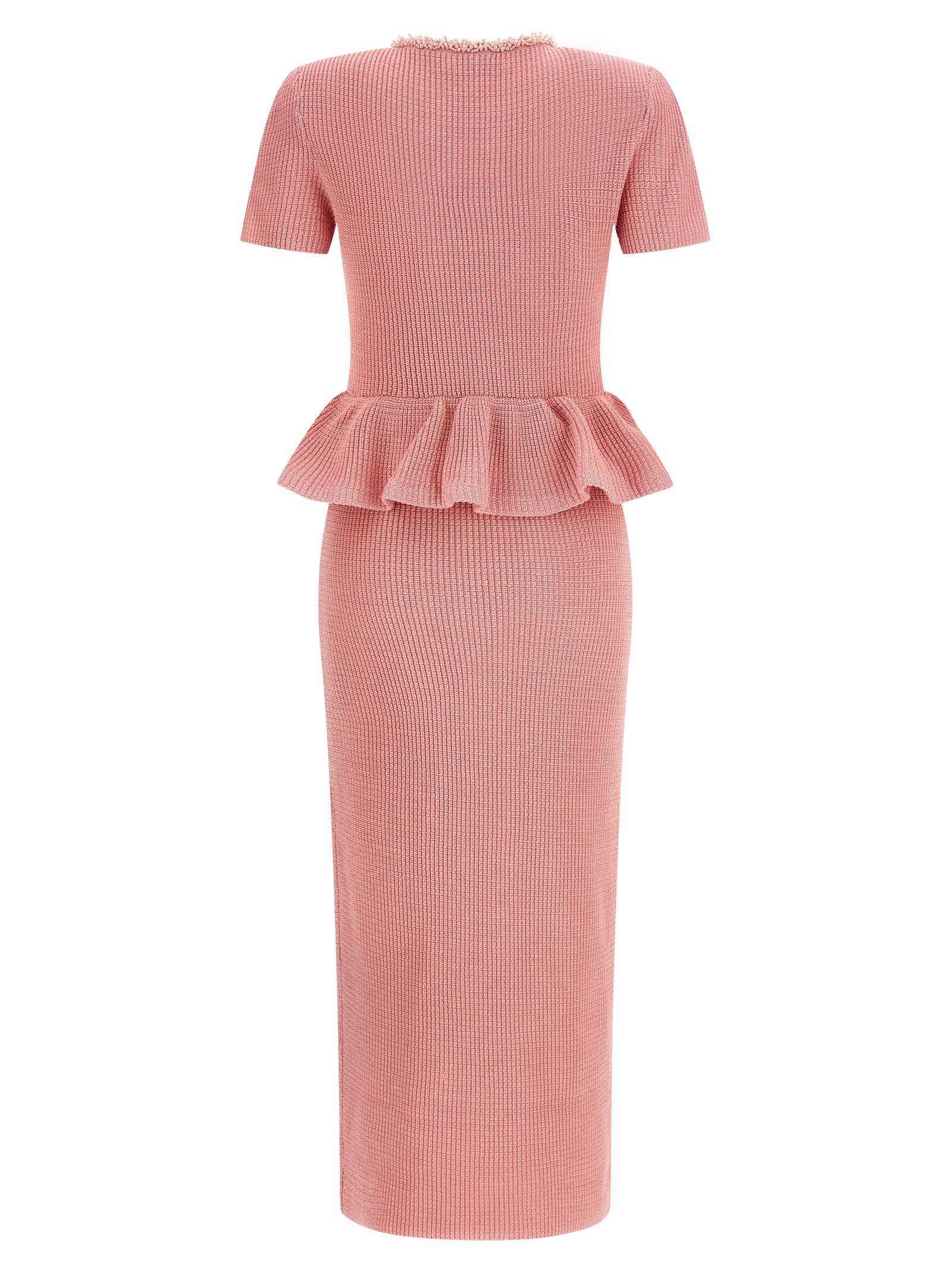Self-Portrait Multicolor Polyester Midi Dress