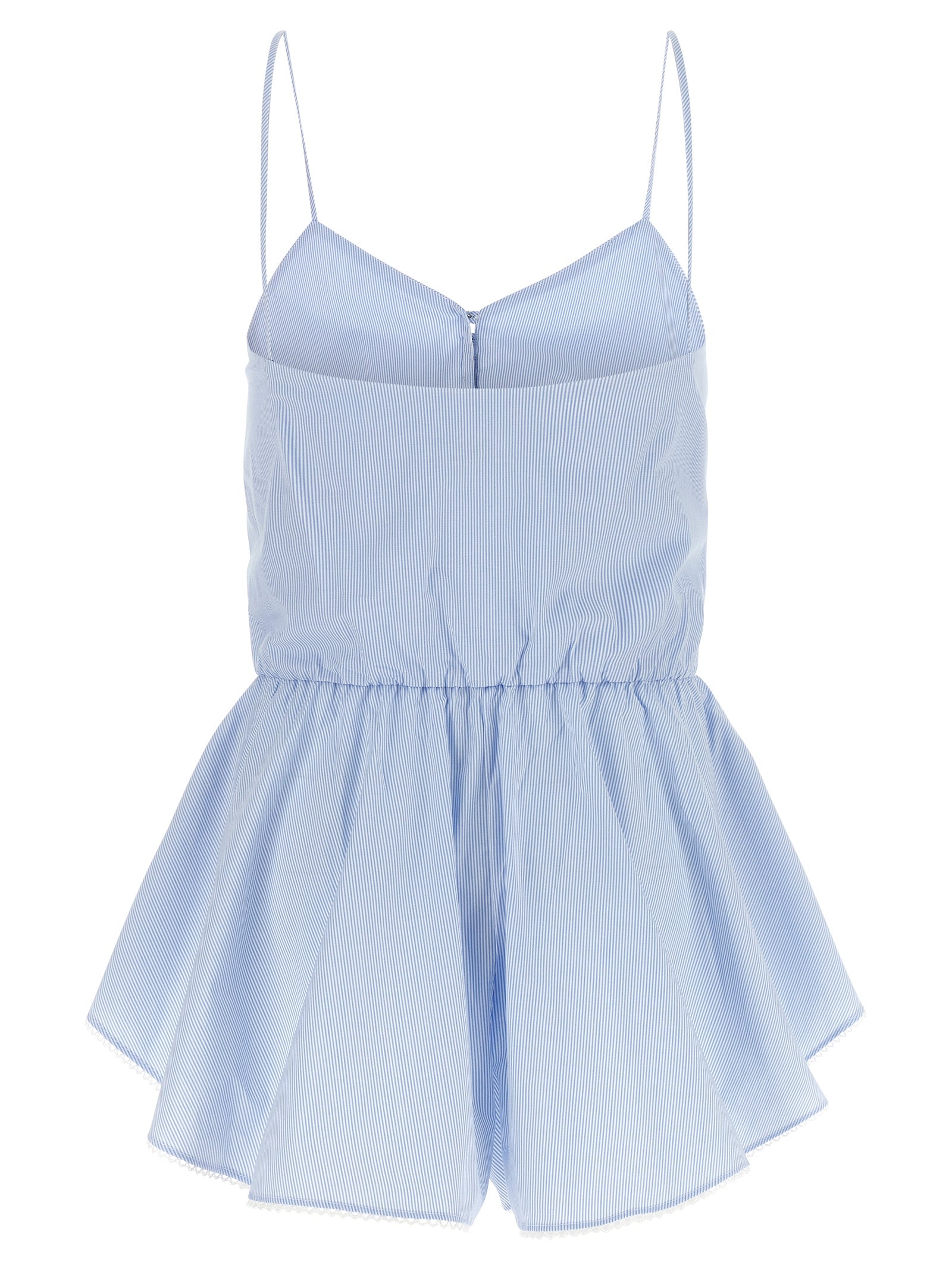 The Andamane Blue Cotton Rompers