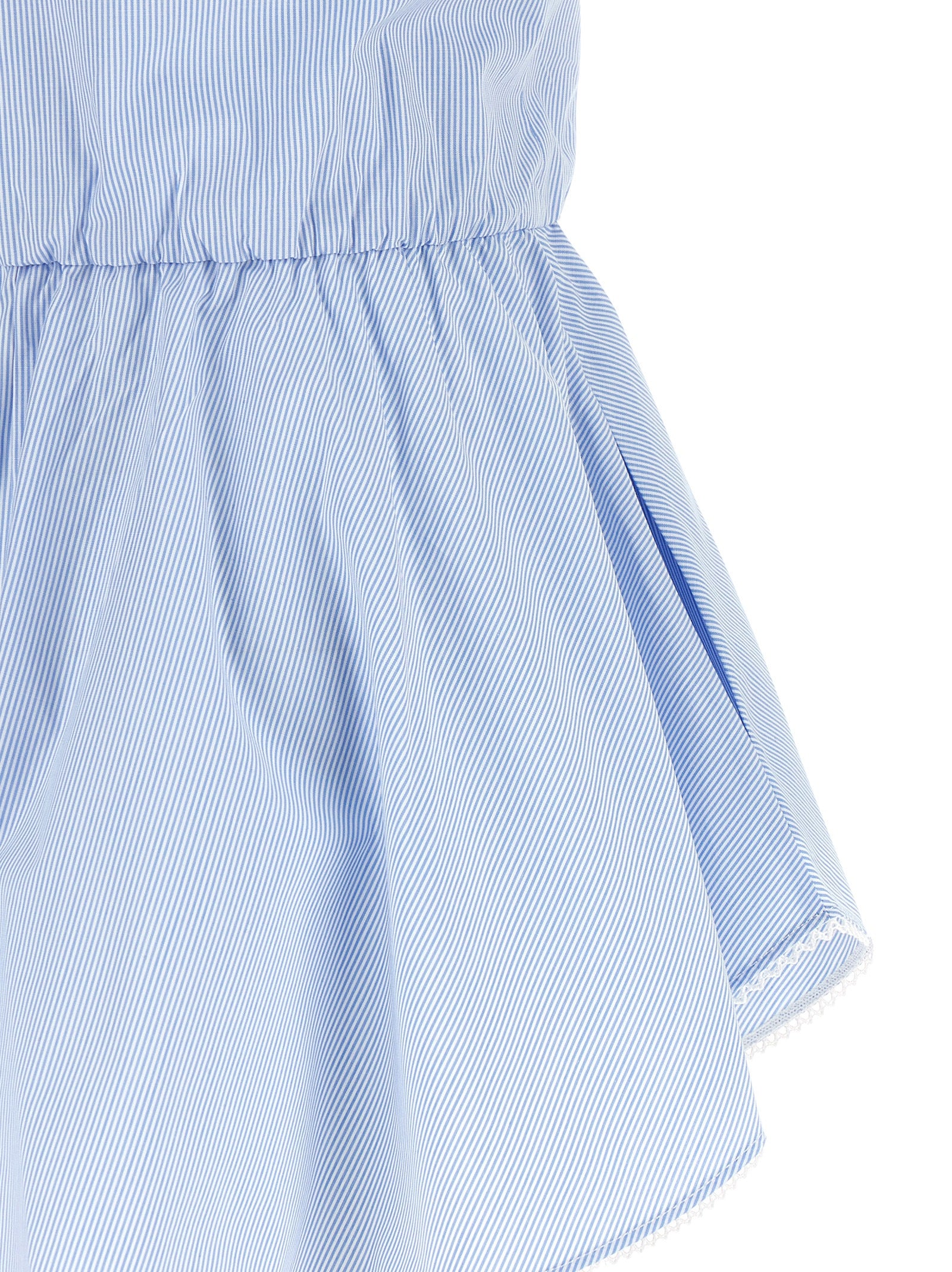 The Andamane Blue Cotton Rompers