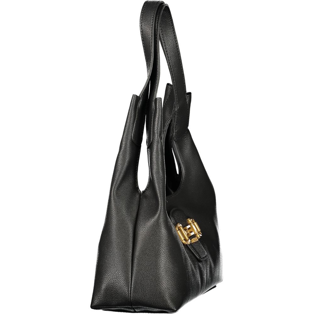 Guess Jeans Black Polyethylene Handbag